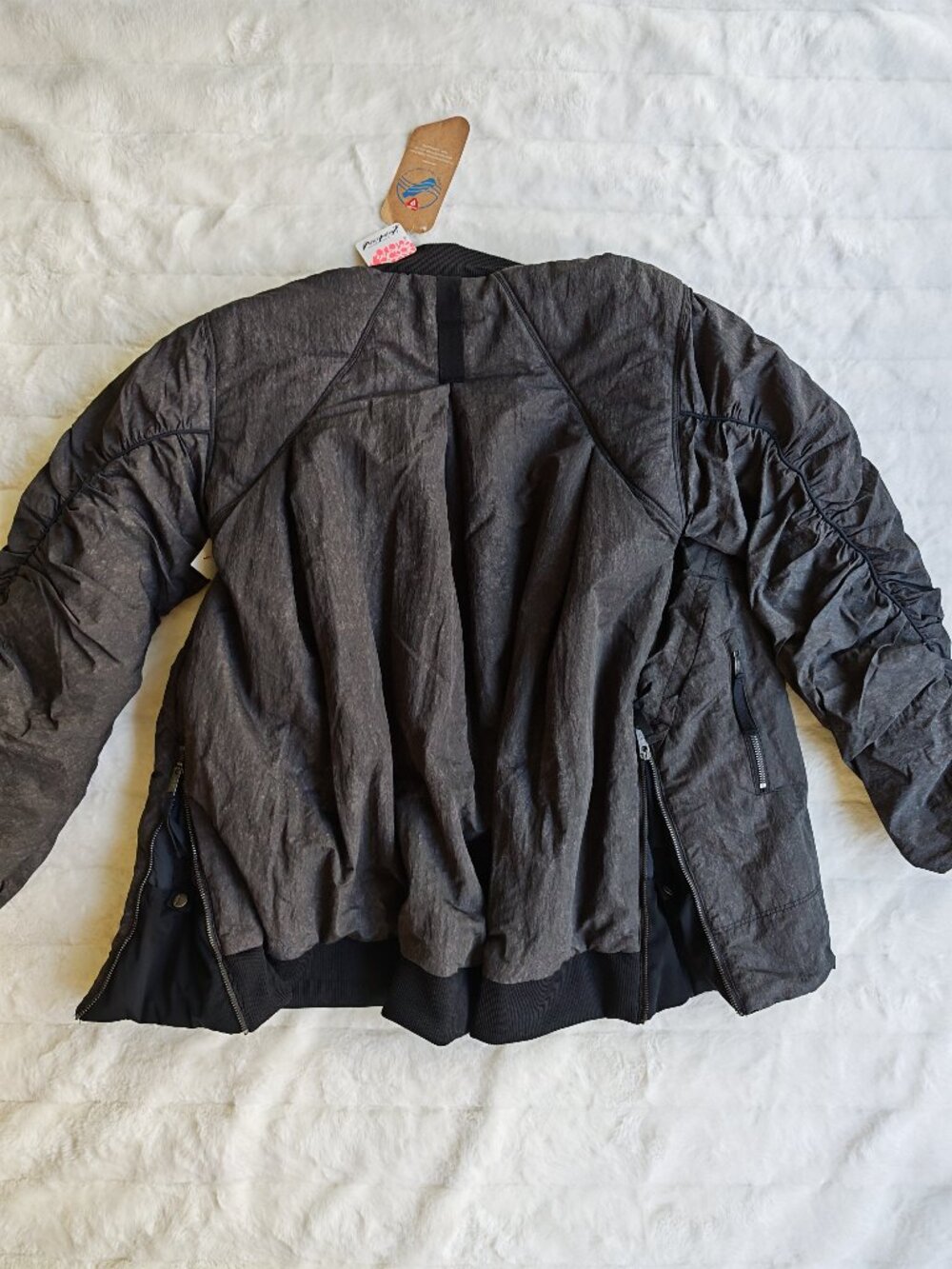 Free People Movement Trek Puffer Jacket Utility Black NWT $368 Retail - Picture 12 of 15